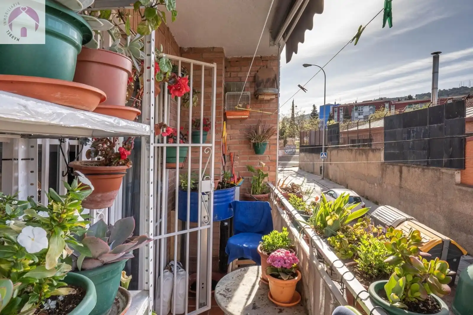 Balcony of Flat for sale in Granada  with Air Conditioner, Heating and Terrace
