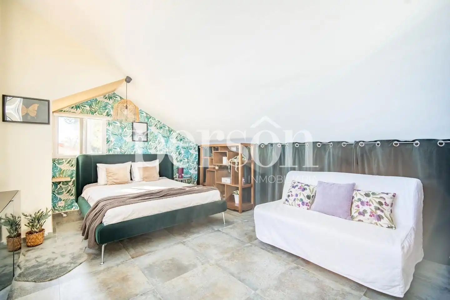 Bedroom of Houses for rent in Chiva  with Air Conditioner, Heating and Private garden
