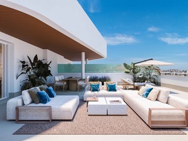 Apartament d'obra nova amb piscina en venda a Carretera de Almería 112