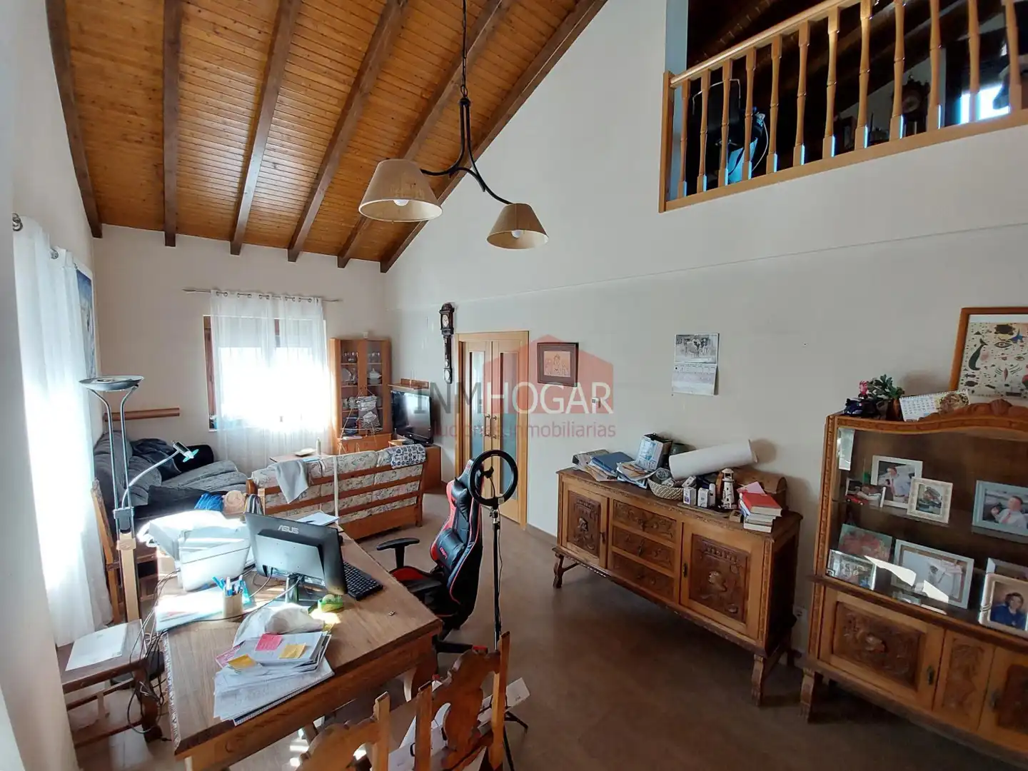 Sala d'estar de Casa o xalet en venda en Villanueva del Aceral amb Jardí privat, Terrassa i Traster