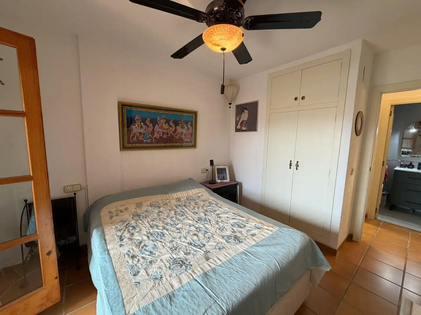 Bedroom of Ground floor for sale in L'Alfàs del Pi  with Air Conditioner, Private garden and Furnished