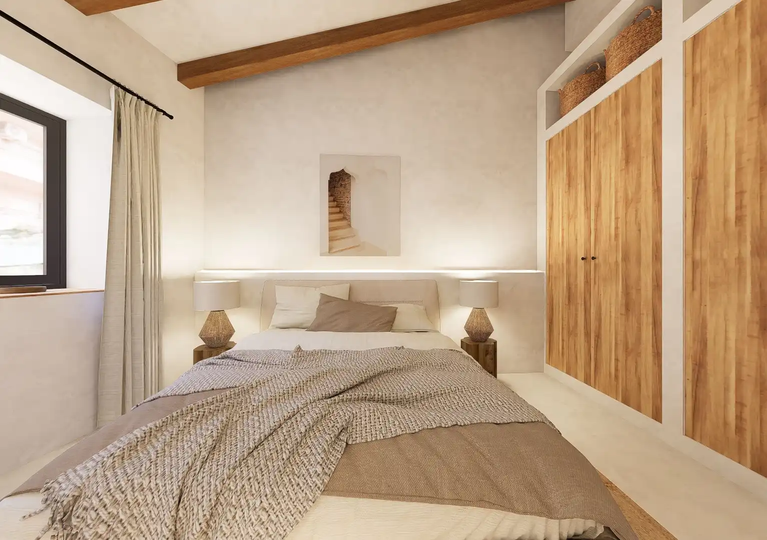 Bedroom of Country homes for sale in Pego  with Air Conditioner, Heating and Terrace