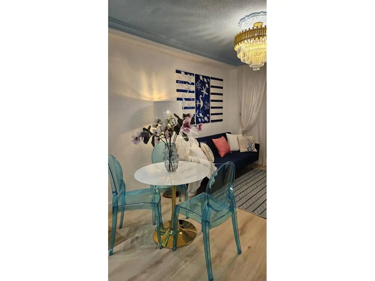 Dining room of Flat for sale in Oropesa del Mar / Orpesa  with Air Conditioner, Heating and Terrace