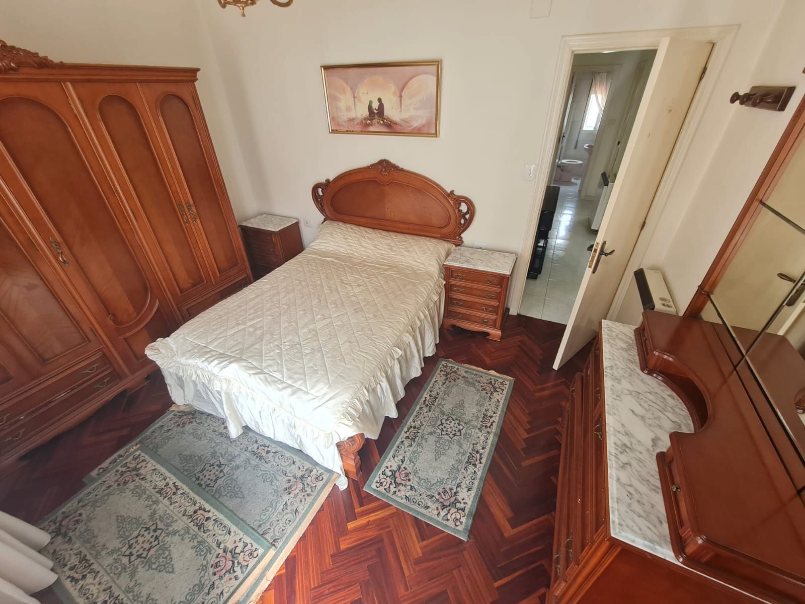 Bedroom of Flat for sale in Ourense Capital   with Furnished