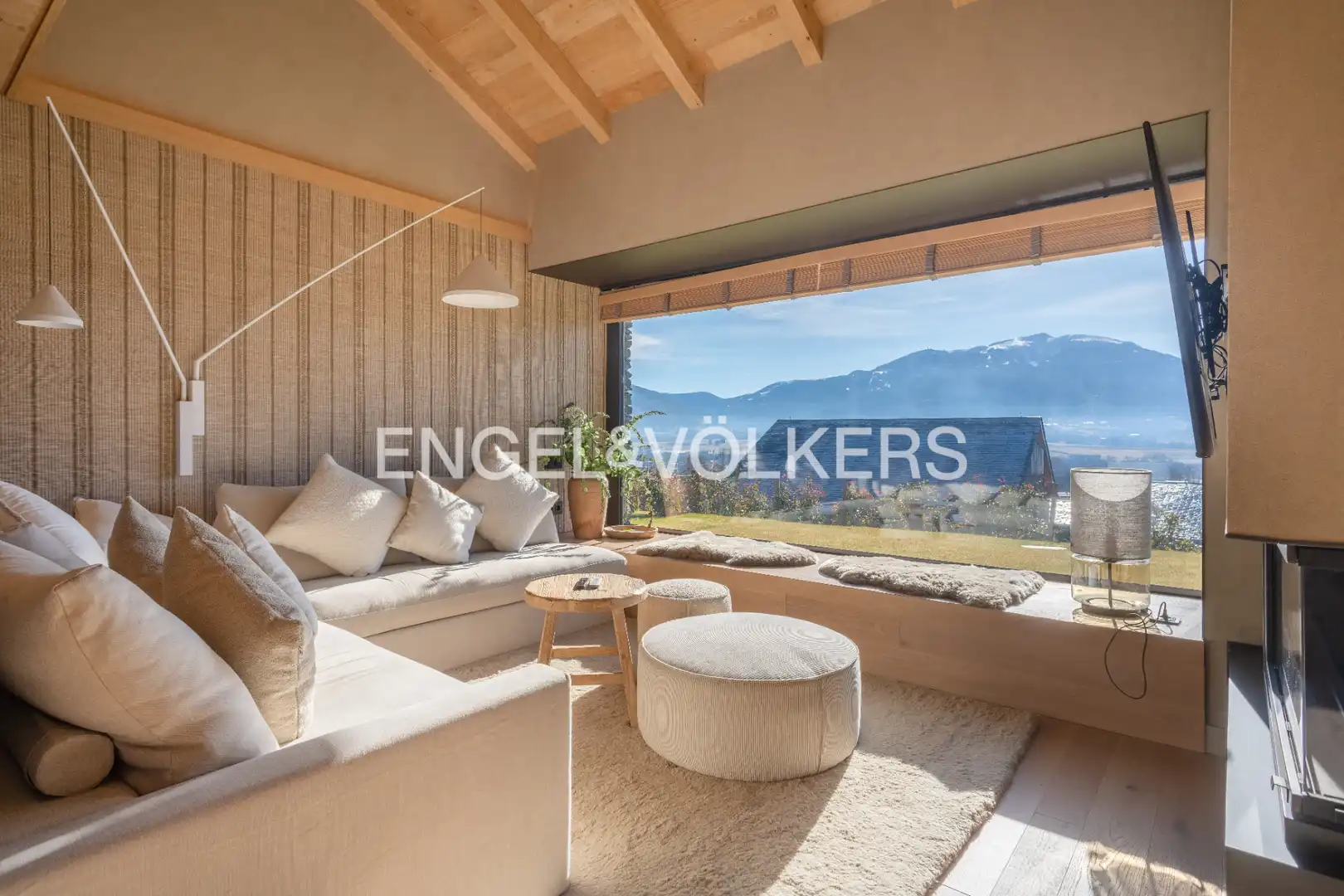 Living room of Houses for sale in Ger  with Heating, Private garden and Parquet flooring