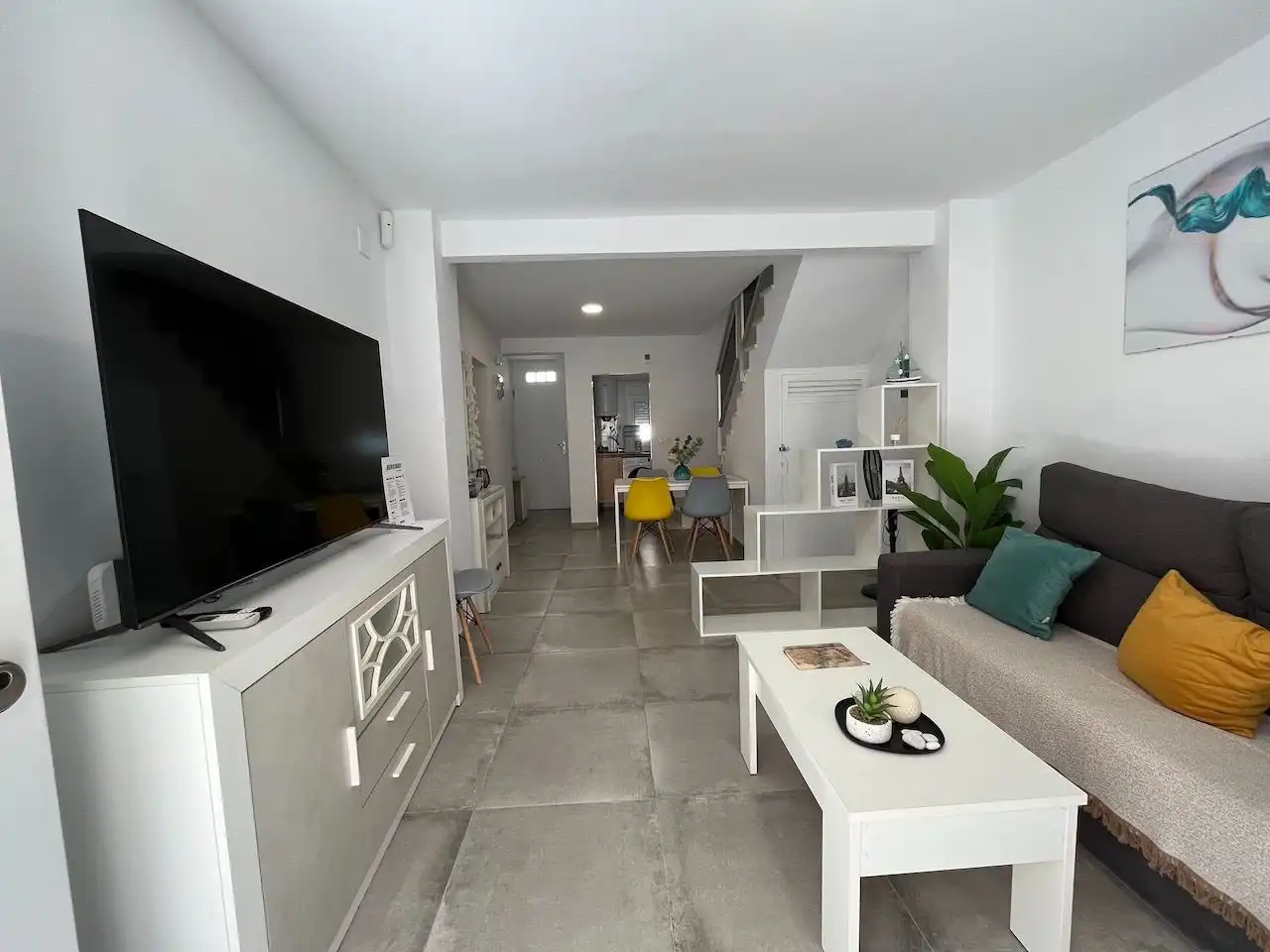 Sala de estar de Casa o chalet en venta en Vélez-Málaga con Amueblado
