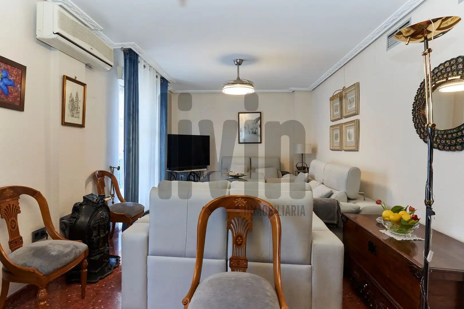 Sala de estar de Piso en venta en Torredelcampo con Calefacción, Terraza y Trastero