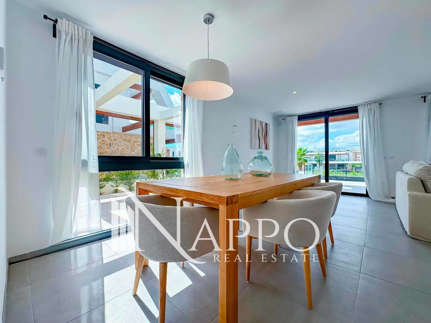 Dining room of Houses for sale in Capdepera  with Air Conditioner, Heating and Private garden