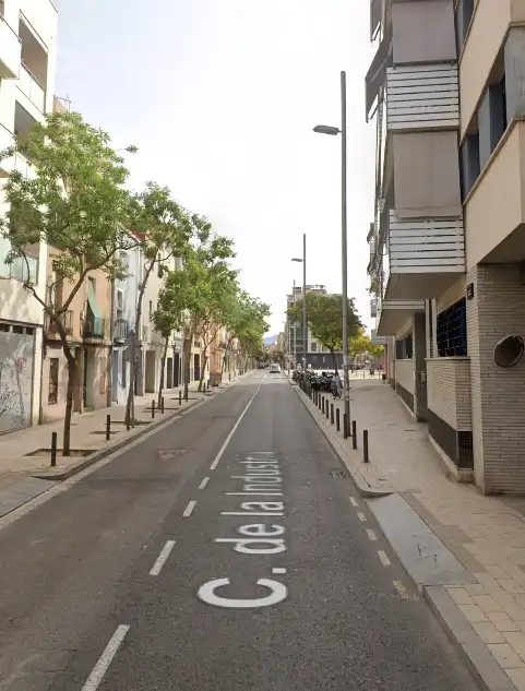 Vista exterior de Dúplex en venta en Badalona