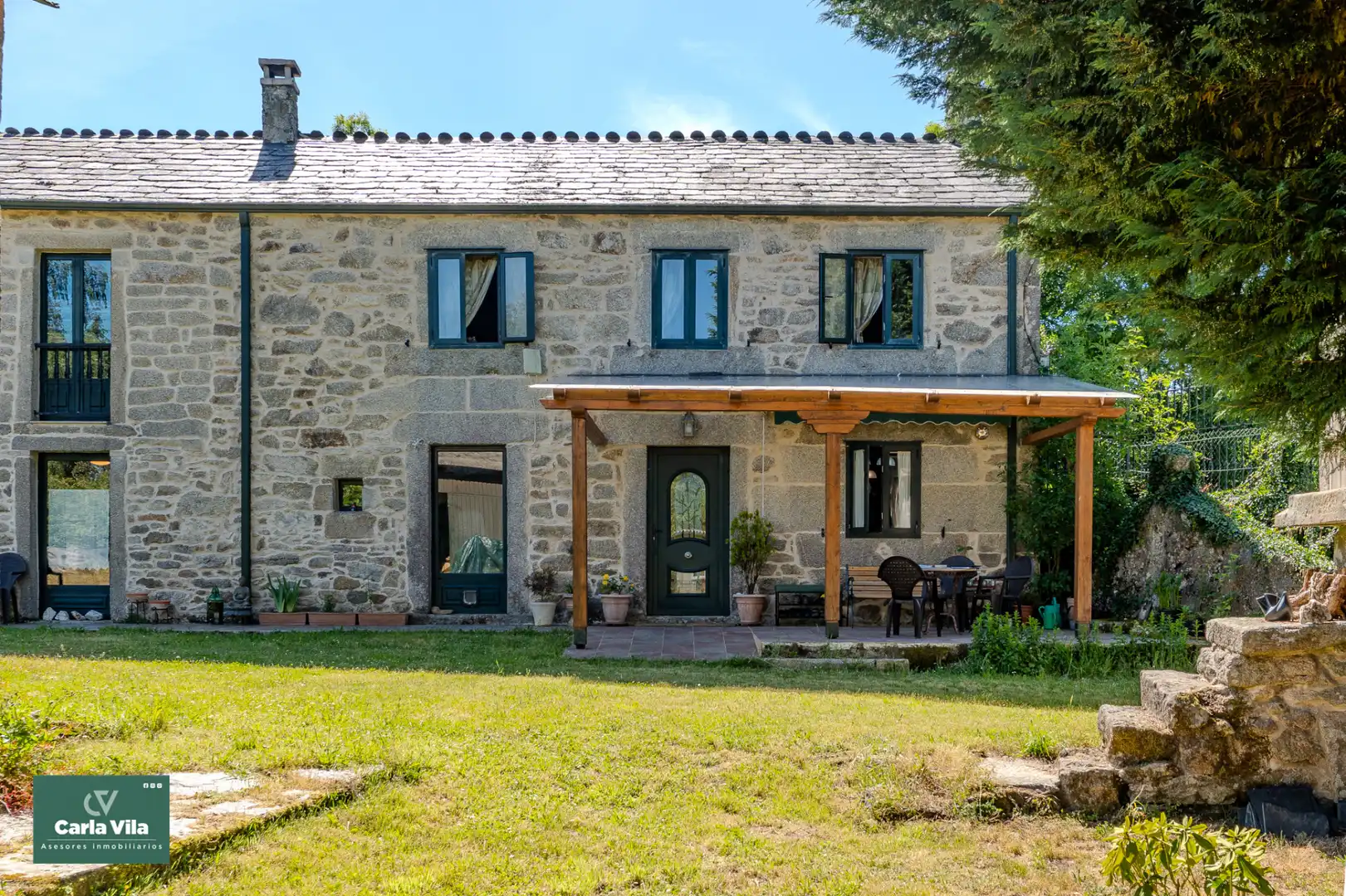 Exterior view of Country homes for sale in Guitiriz  with Heating, Private garden and Parquet flooring