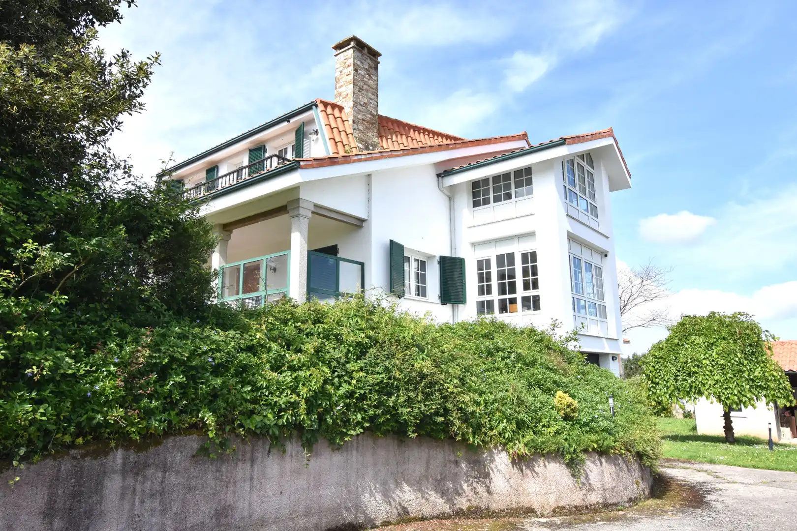 Exterior view of Houses for sale in Sada (A Coruña)  with Heating, Private garden and Parquet flooring