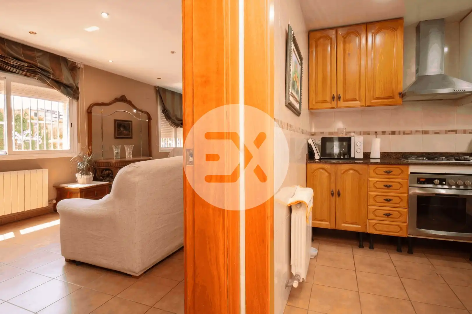 Cuina de Casa o xalet en venda en Castelldefels amb Jardí privat