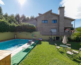 Jardí de Casa o xalet en venda en Vigo  amb Piscina i Balcó