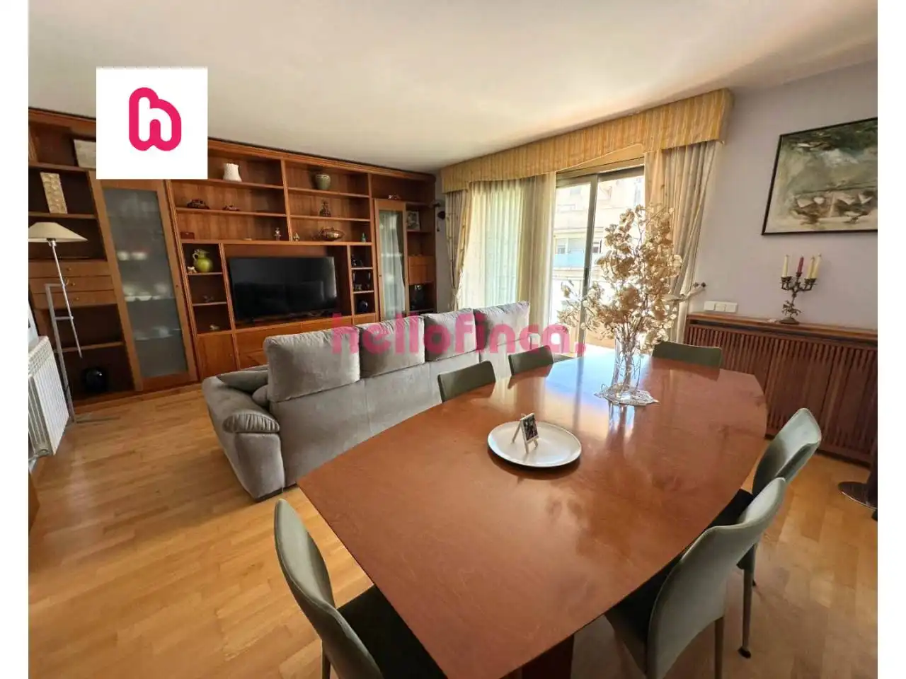 Wohnzimmer von Maisonette zum Verkauf in Badalona mit Heizung, Parkett und Terrasse