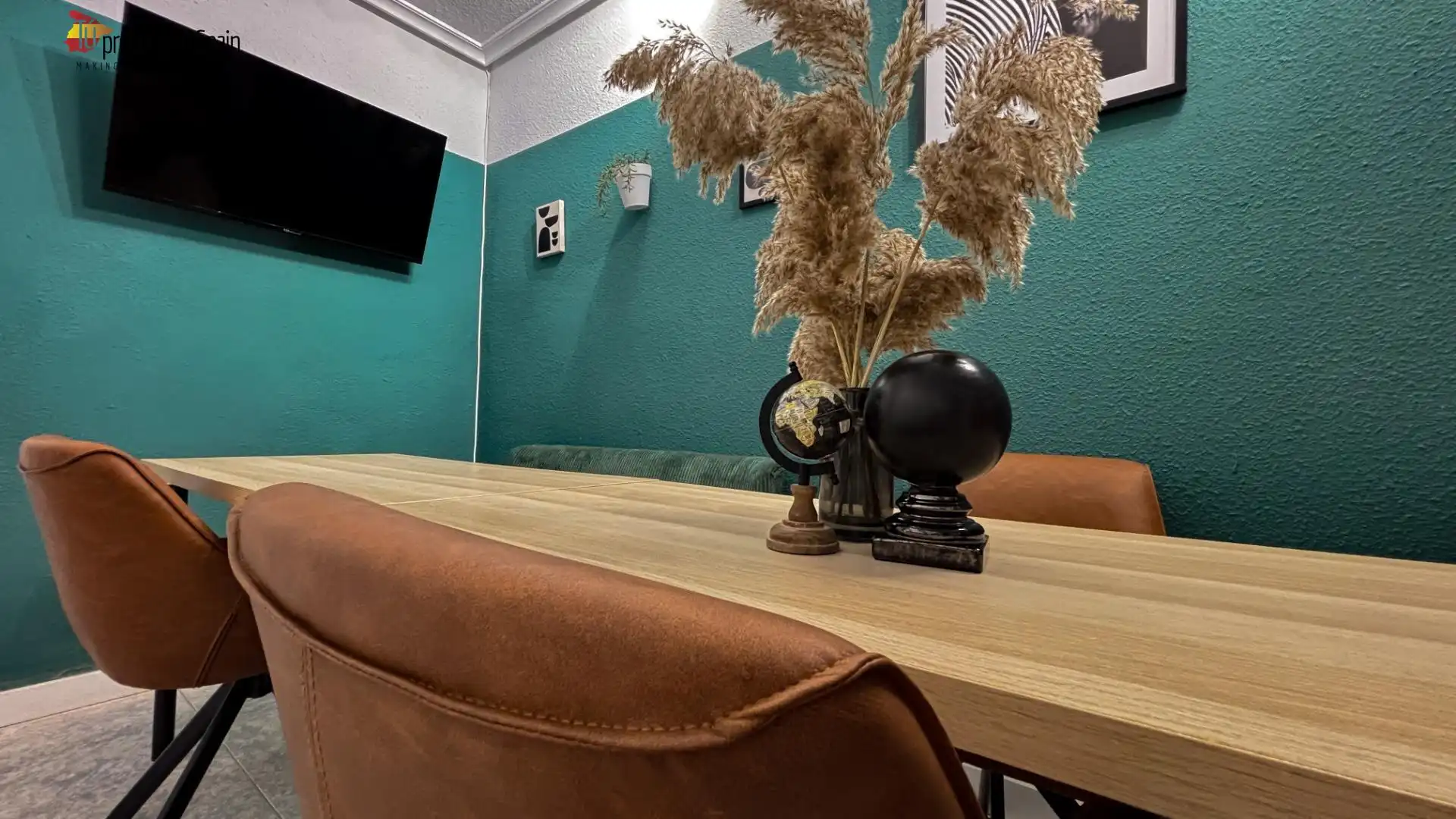 Menjador de Pis per a compartir en Alicante / Alacant amb Moblat i Balcó