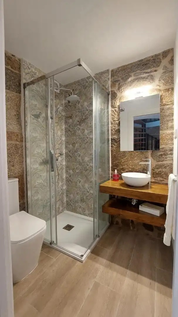 Baño de Casa o chalet de alquiler en Cangas  con Amueblado, Horno y Lavadora