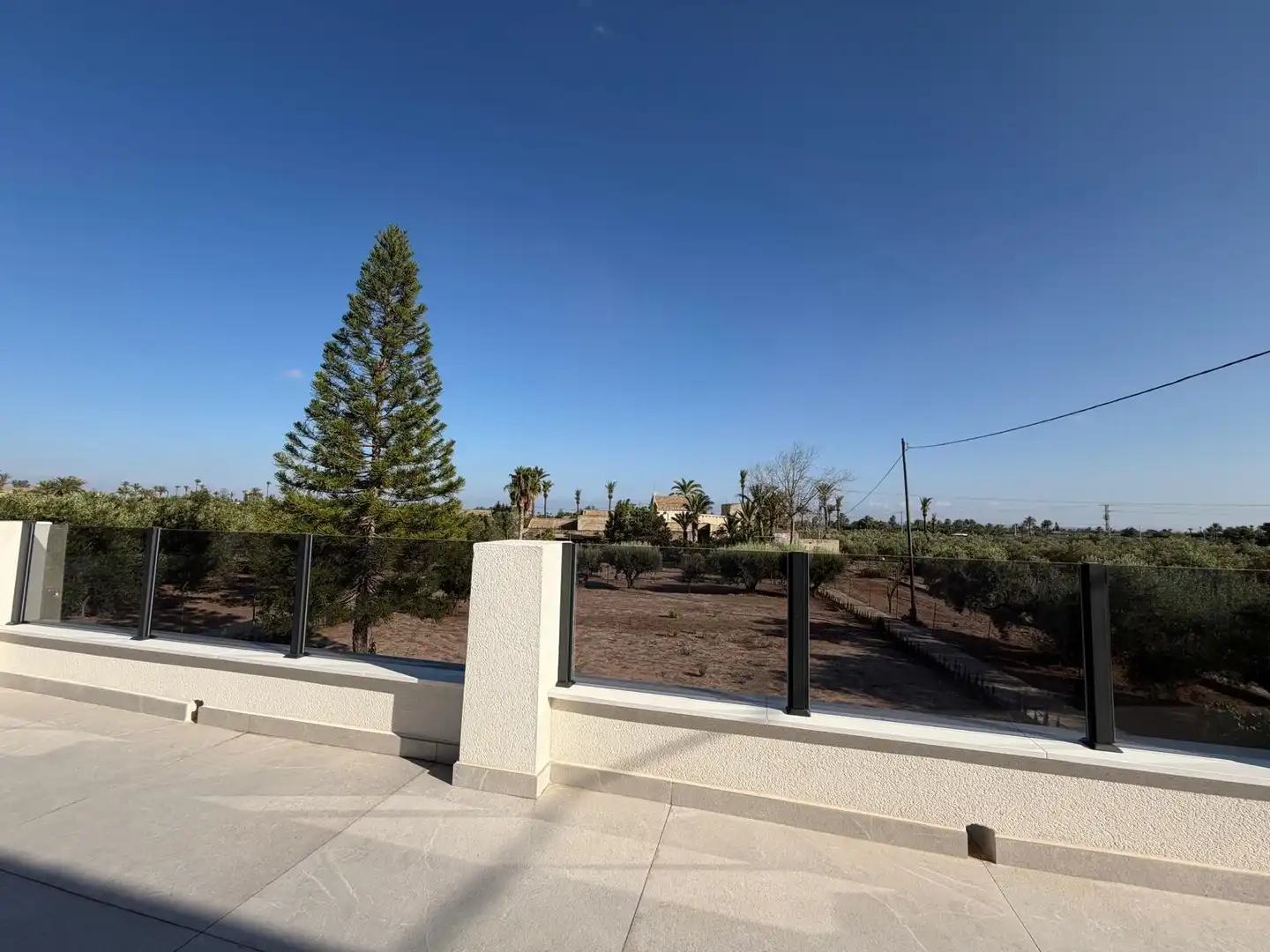 Terraza de Casa o chalet en venta en Elche / Elx con Aire acondicionado, Terraza y Piscina