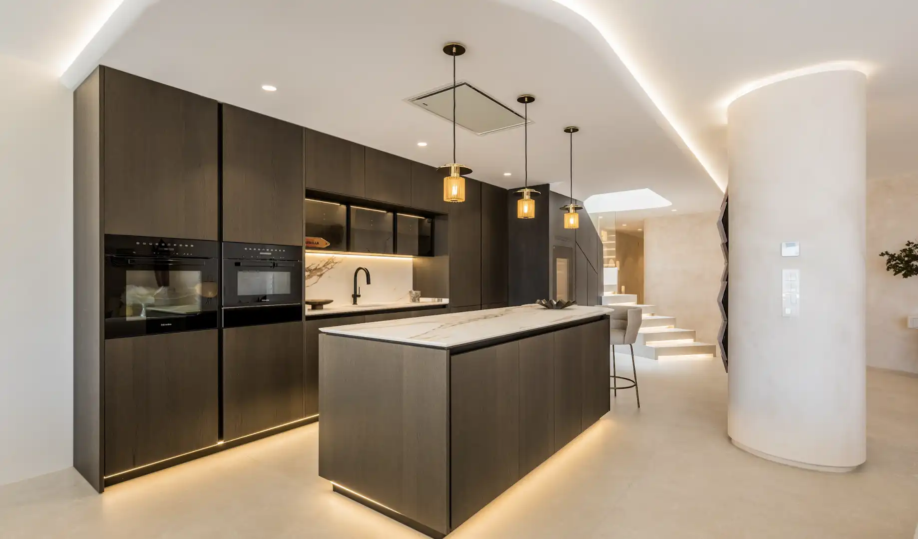 Cocina de Ático en venta en Marbella con Aire acondicionado, Calefacción y Terraza