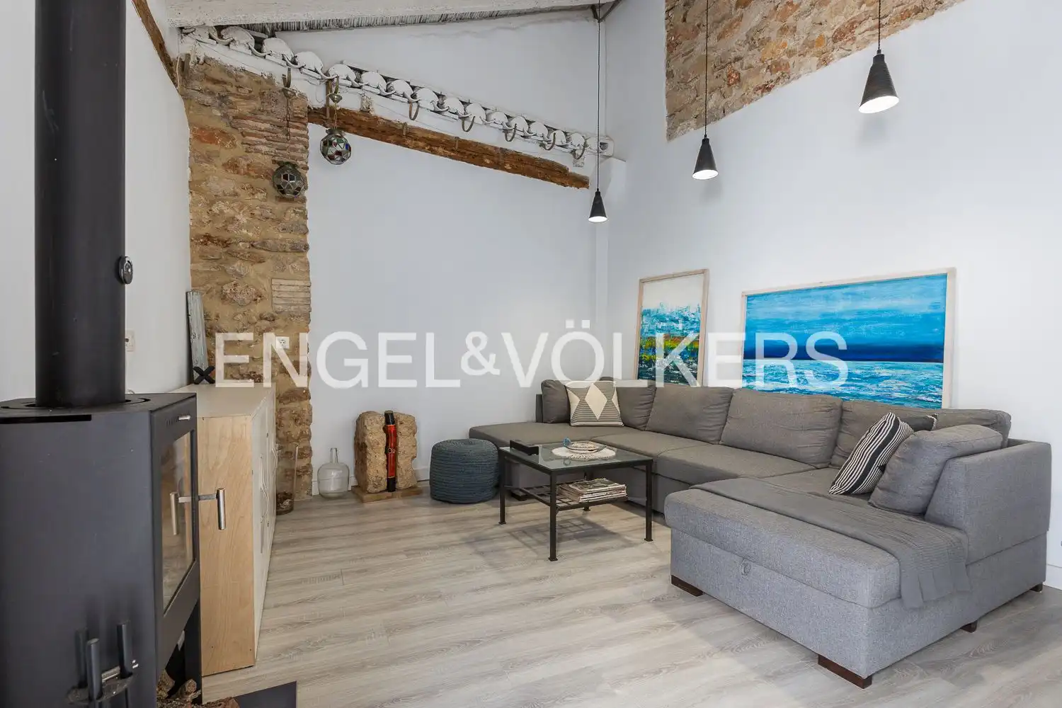 Sala de estar de Casa o chalet en venta en Dénia con Calefacción