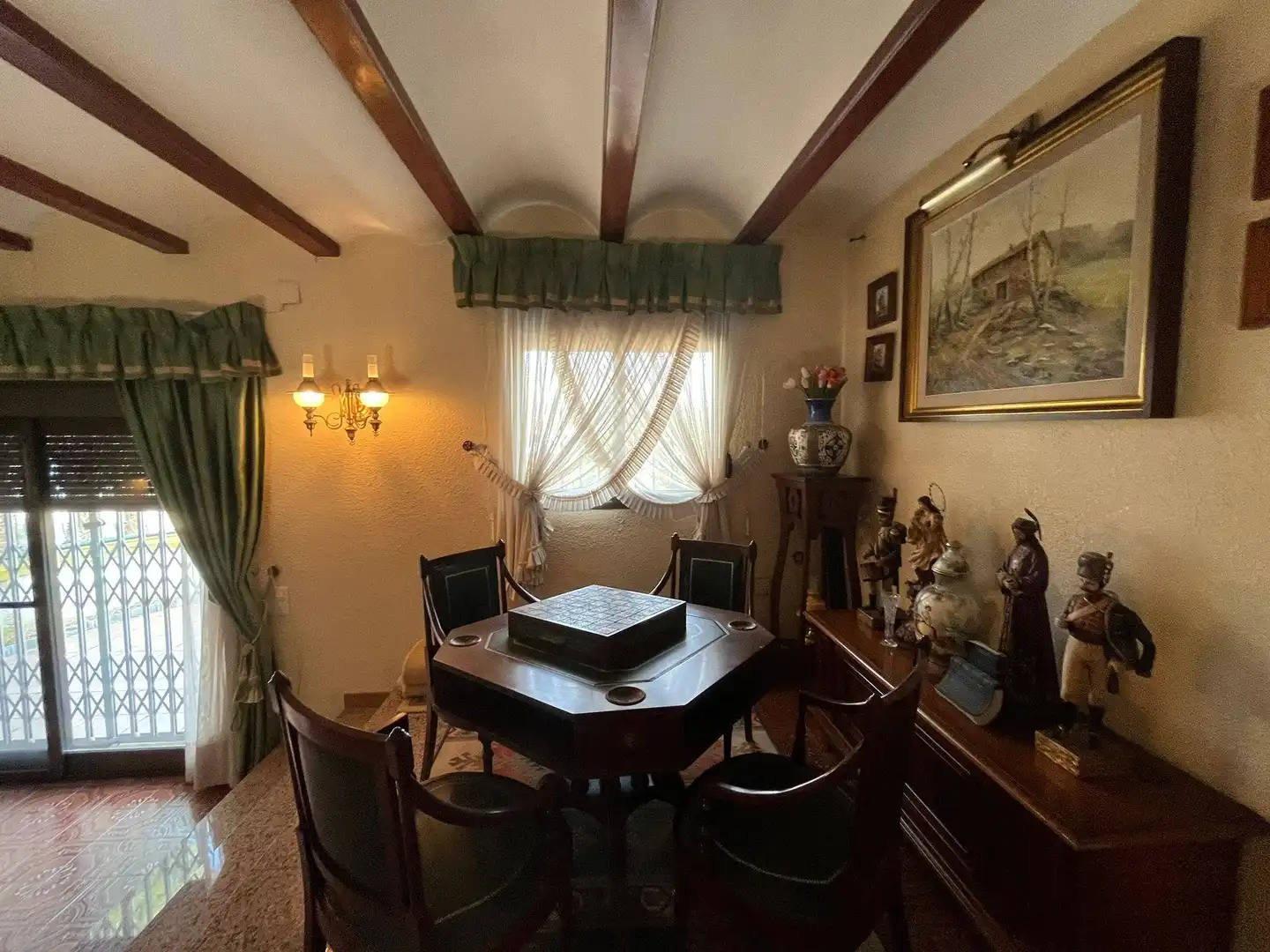Dining room of Houses for sale in Aspe  with Air Conditioner, Private garden and Terrace