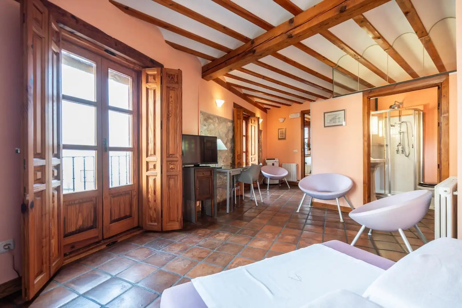Wohnzimmer von Gebäude zum Verkauf in Belmonte de Tajo