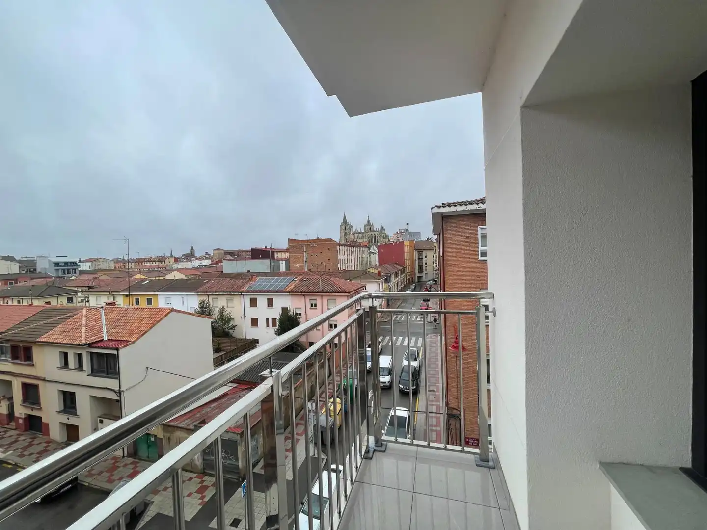 Terraza de Apartamento de alquiler en León Capital  con Calefacción, Parquet y Terraza