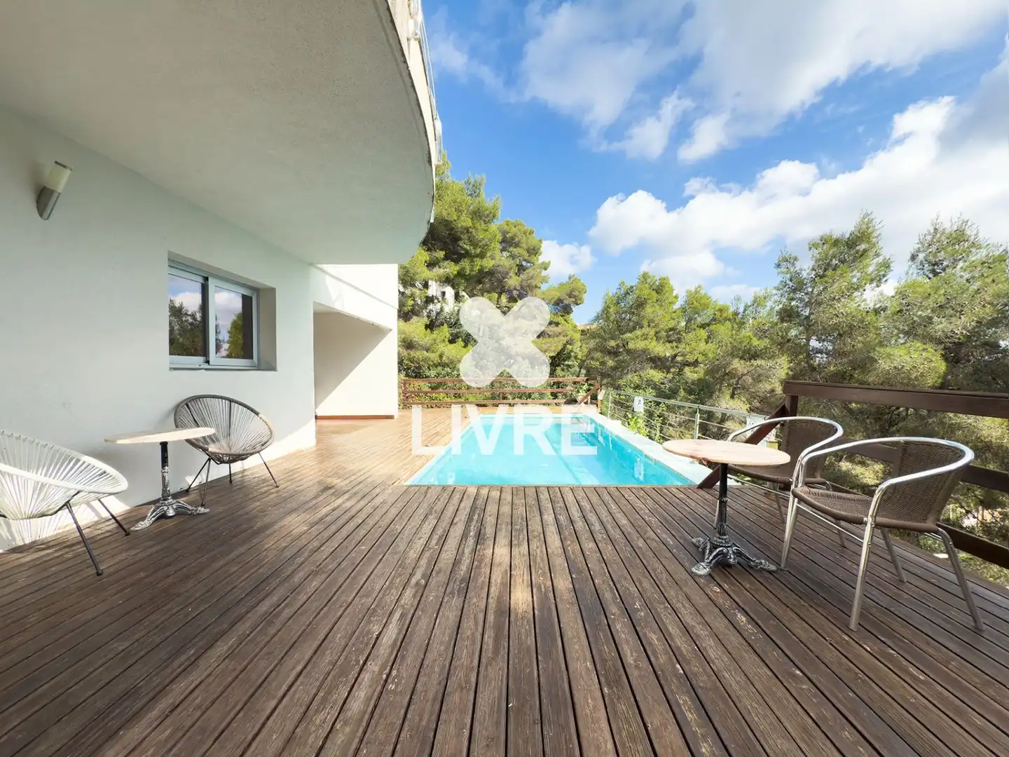 Vista exterior de Casa o chalet en venta en Cunit con Aire acondicionado, Calefacción y Piscina