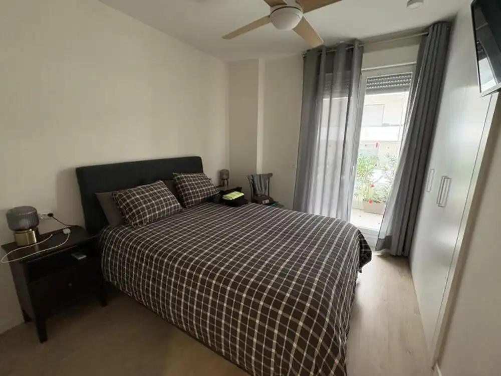 Dormitori de Apartament de lloguer en Marbella amb Aire condicionat, Terrassa i Traster