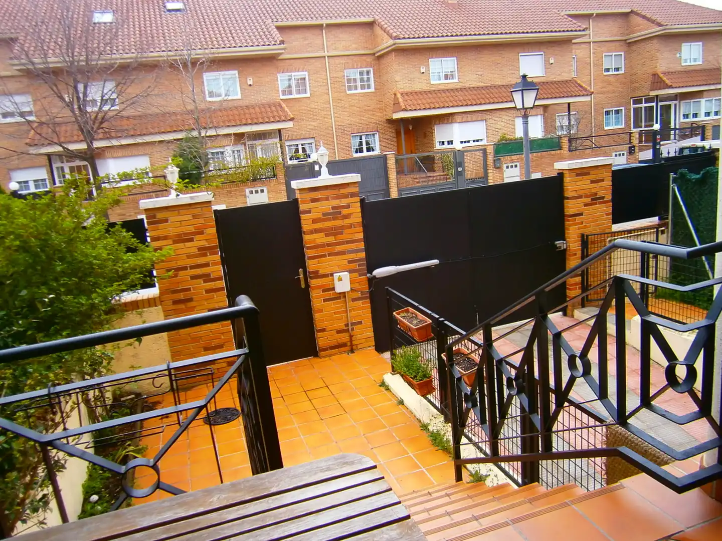 Terrassa de Casa adosada en venda en Villaviciosa de Odón amb Aire condicionat, Calefacció i Jardí privat