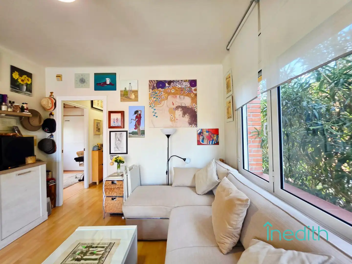 Sala de estar de Piso en venta en Castelldefels con Aire acondicionado, Calefacción y Terraza
