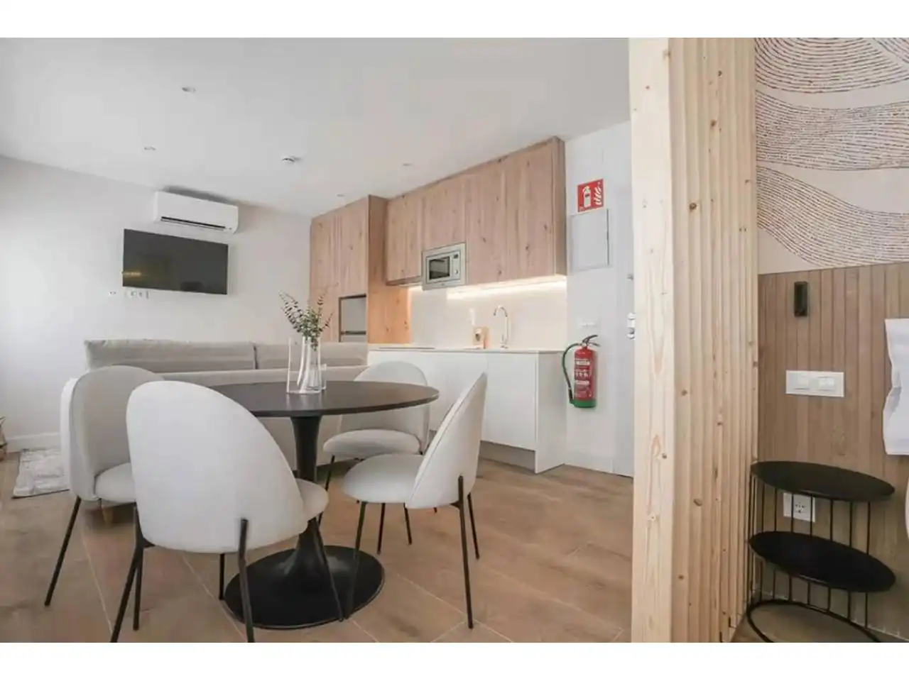 Cocina de Estudio en venta en Barcelona con Aire acondicionado, Amueblado y Alarma