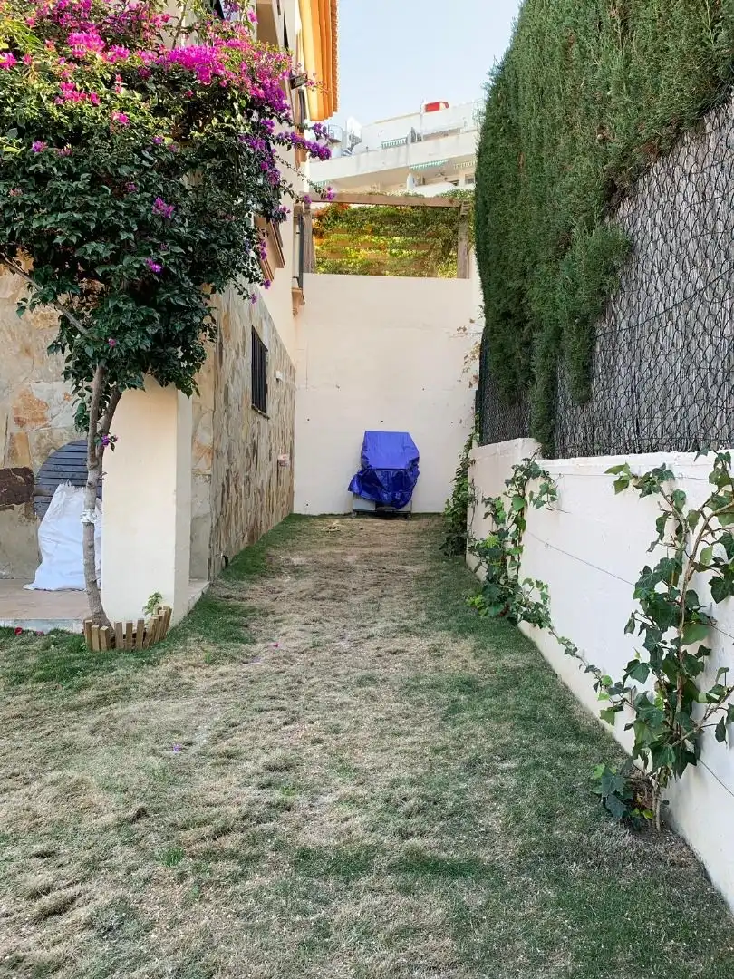 Jardí de Casa o xalet de lloguer en Mijas amb Aire condicionat, Calefacció i Jardí privat