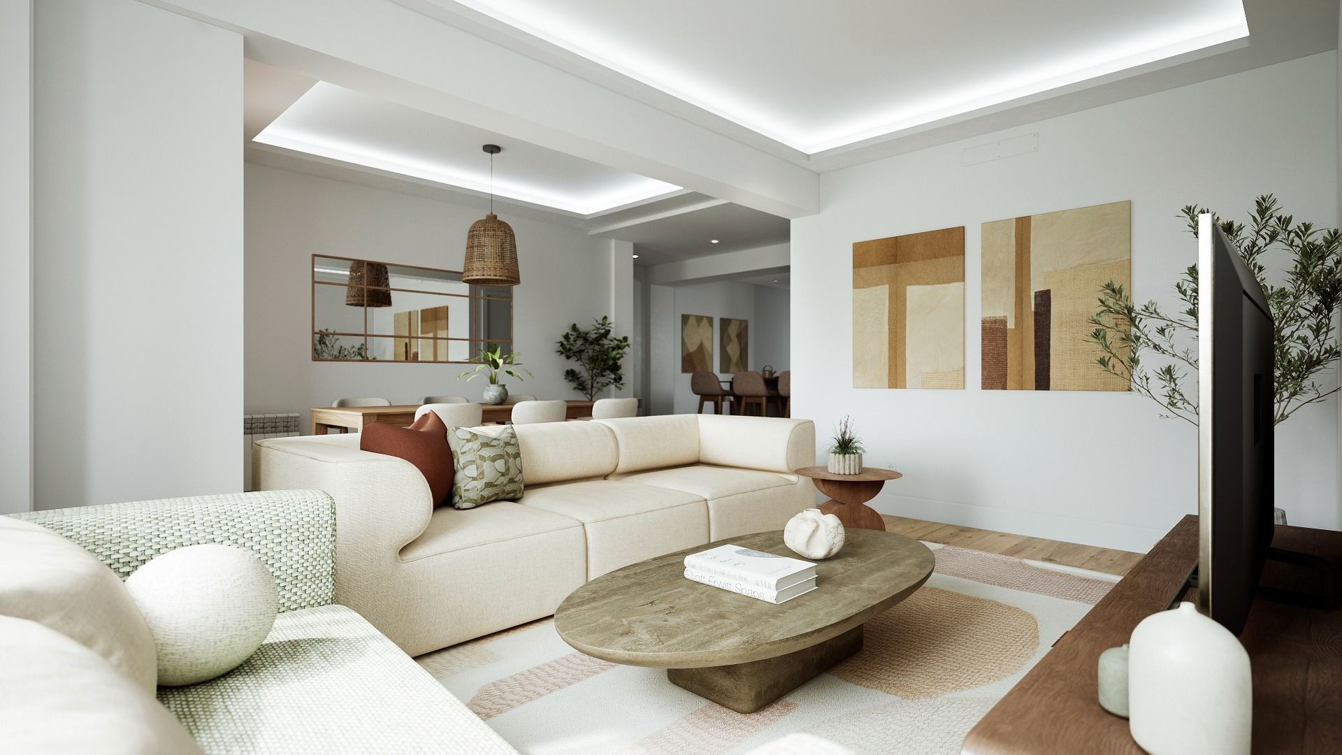 Living room of Flat for sale in Bilbao   with Balcony