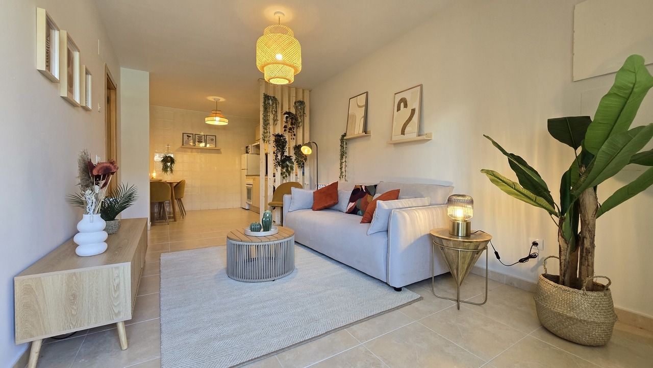 Living room of Flat for sale in Llanes  with Heating, Private garden and Terrace