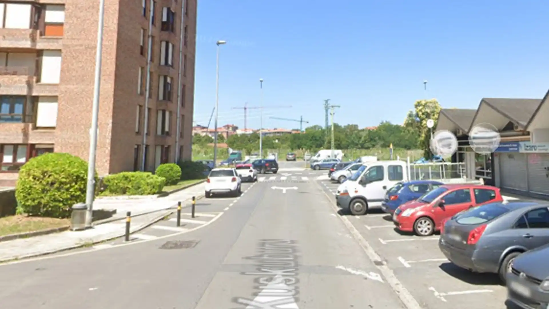 Vista exterior de Garaje en venta en Getxo 