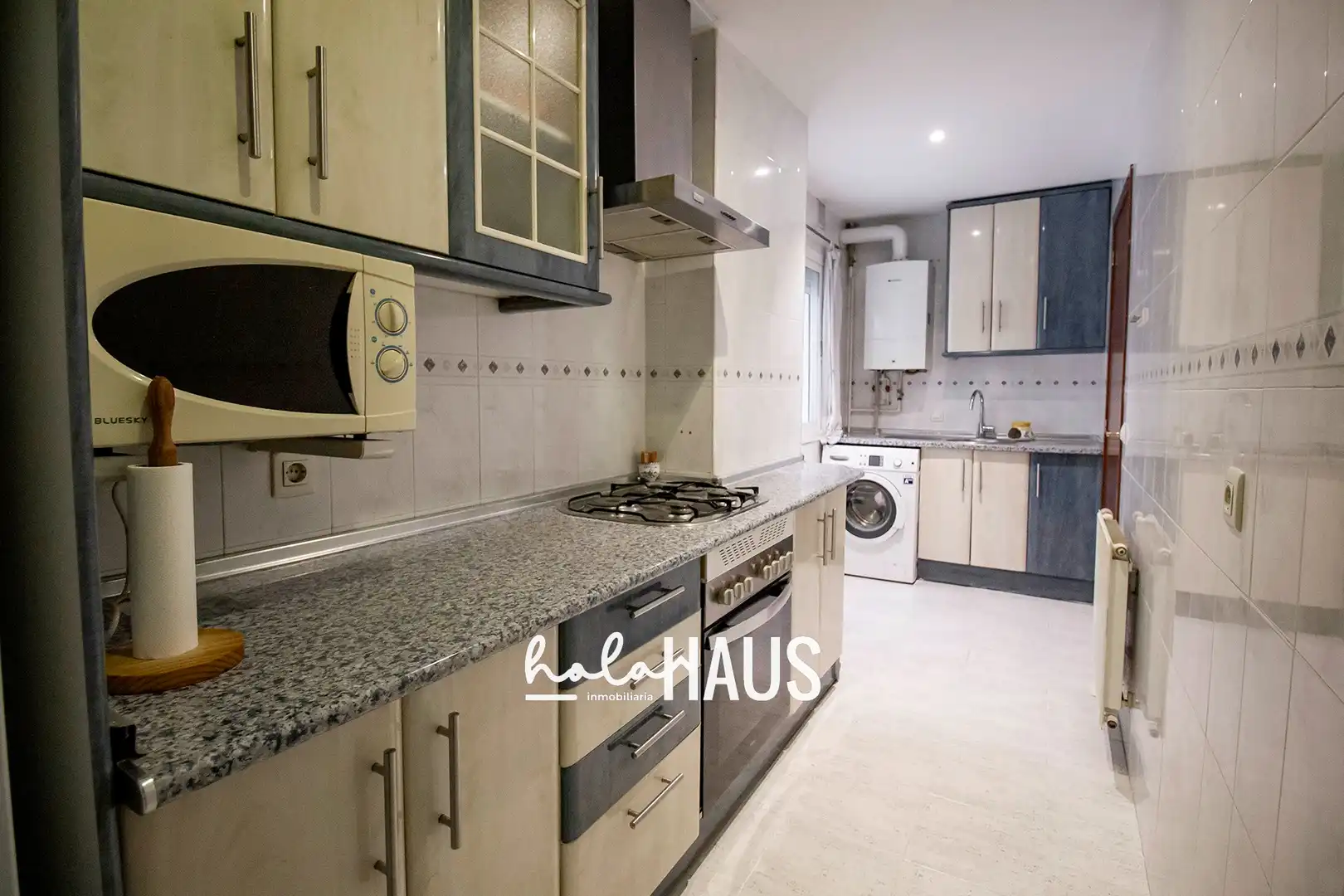 Kitchen of Flat for sale in Madrid  with Air Conditioner, Heating and Storage room