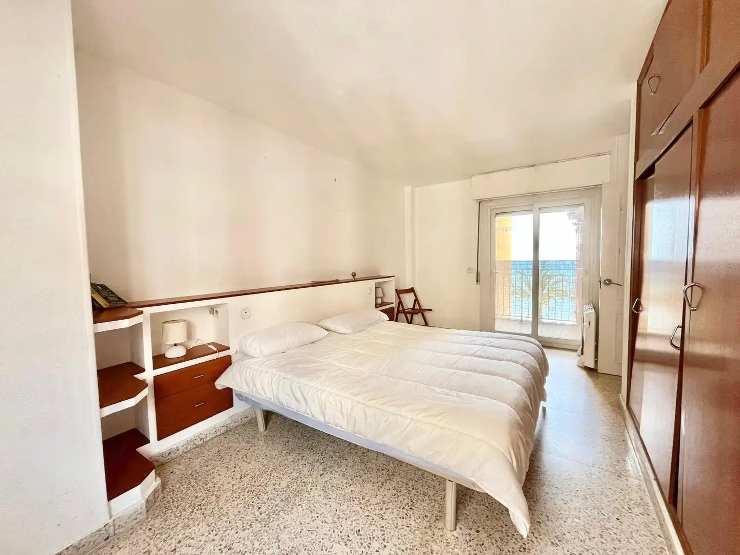 Bedroom of Flat for rent in Torrevieja  with Heating, Parquet flooring and Terrace