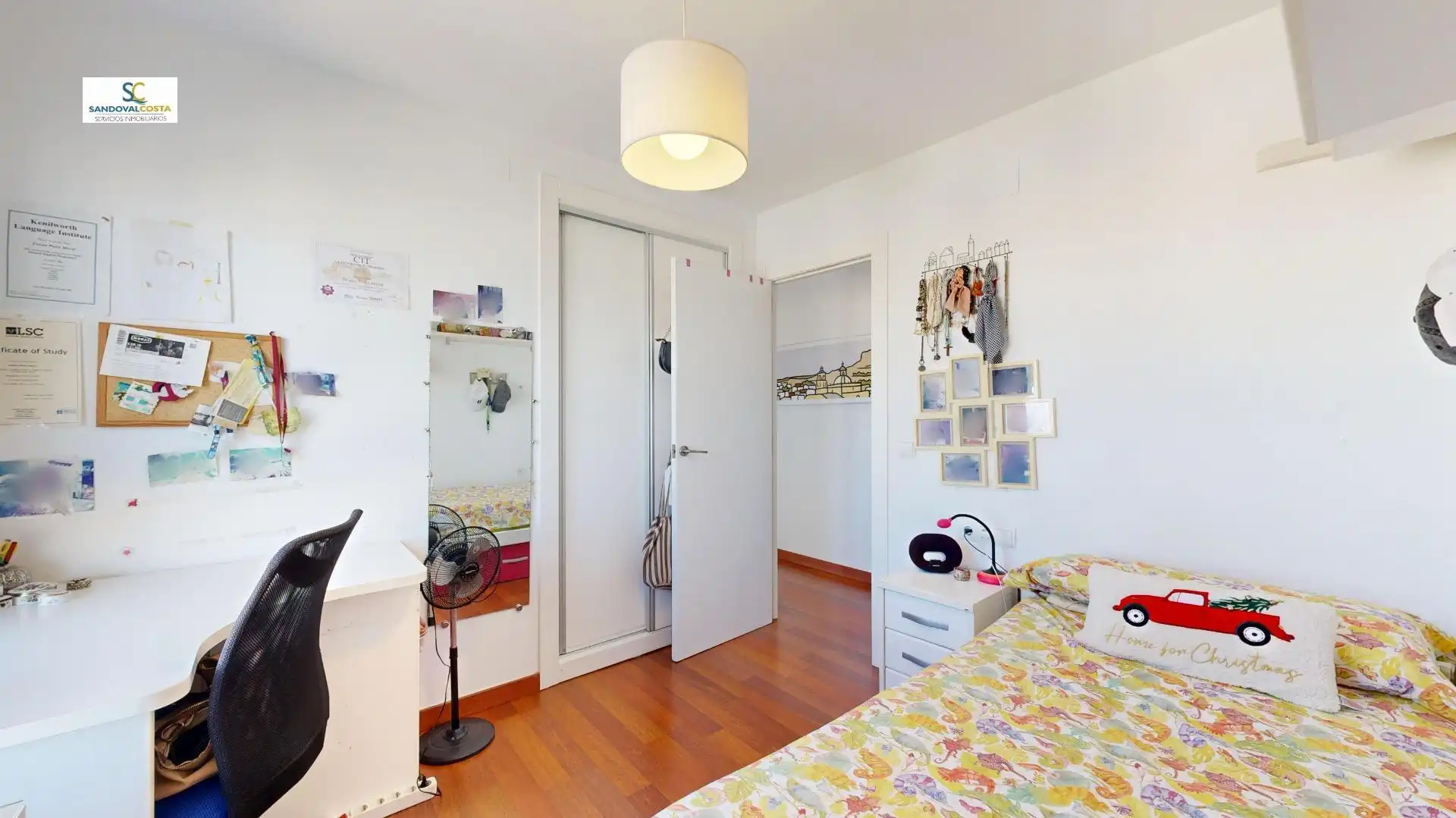 Schlafzimmer von Wohnung zum Verkauf in Alicante / Alacant mit Klimaanlage und Gemeinschaftspool