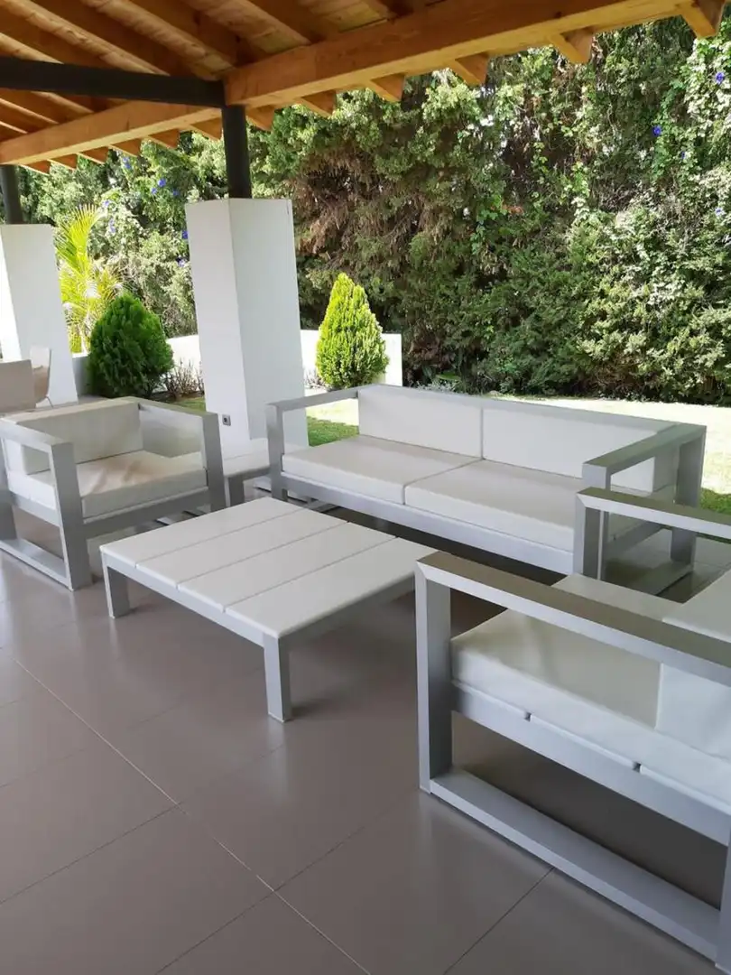 Terraza de Casa o chalet de alquiler en Marbella con Aire acondicionado, Calefacción y Jardín privado