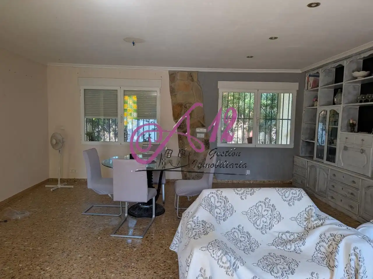 Dining room of Houses for sale in La Pobla de Vallbona  with Swimming Pool