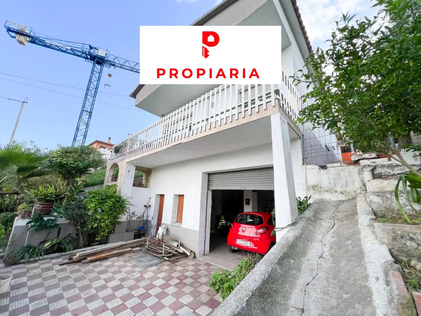 Exterior view of Houses for sale in Sant Andreu de la Barca  with Air Conditioner, Heating and Private garden
