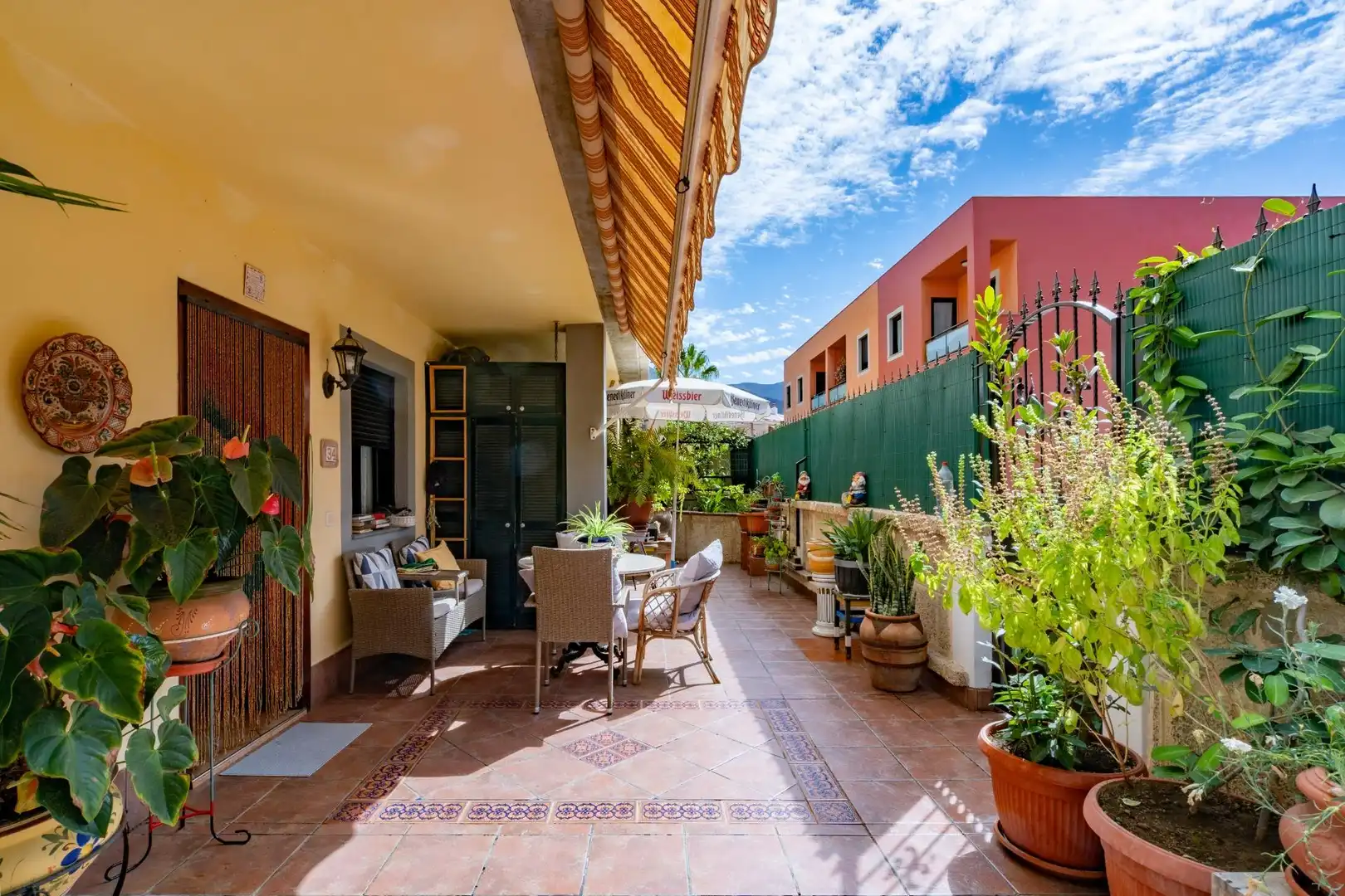 Terrace of Flat for sale in Adeje  with Private garden, Terrace and Balcony