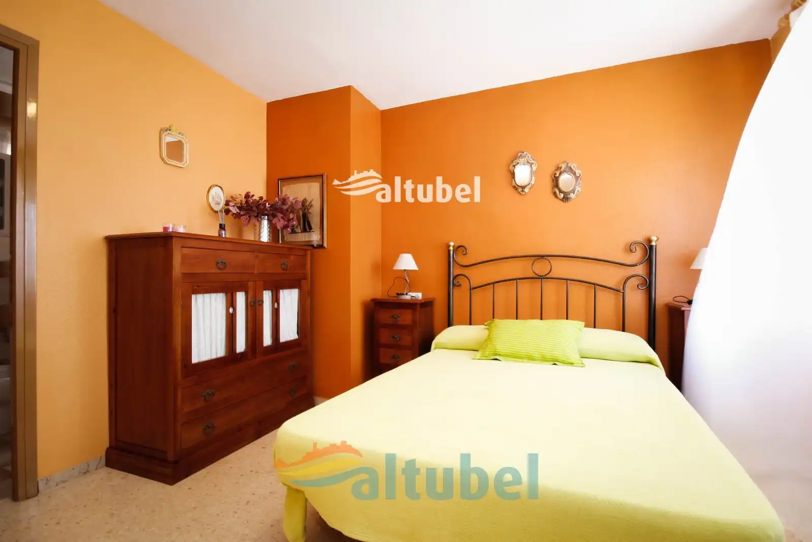Schlafzimmer von Dachboden zum Verkauf in Peñíscola / Peníscola mit Terrasse, Schwimmbad und Möbliert