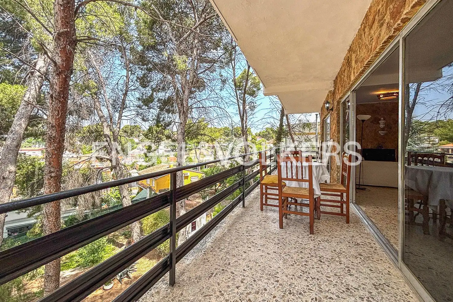 Balcony of Houses for rent in Paterna  with Air Conditioner, Heating and Private garden