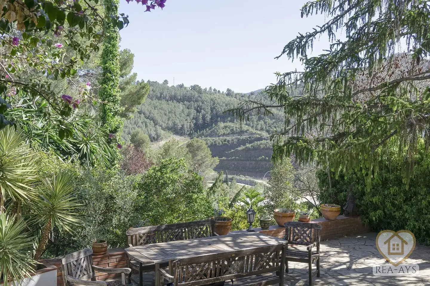 Terraza de Casa o chalet en venta en Vallirana con Jardín privado, Terraza y Trastero