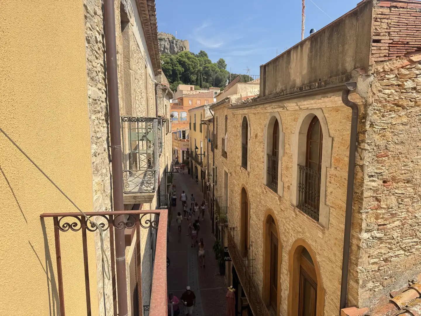 Balcony of Flat for sale in Begur