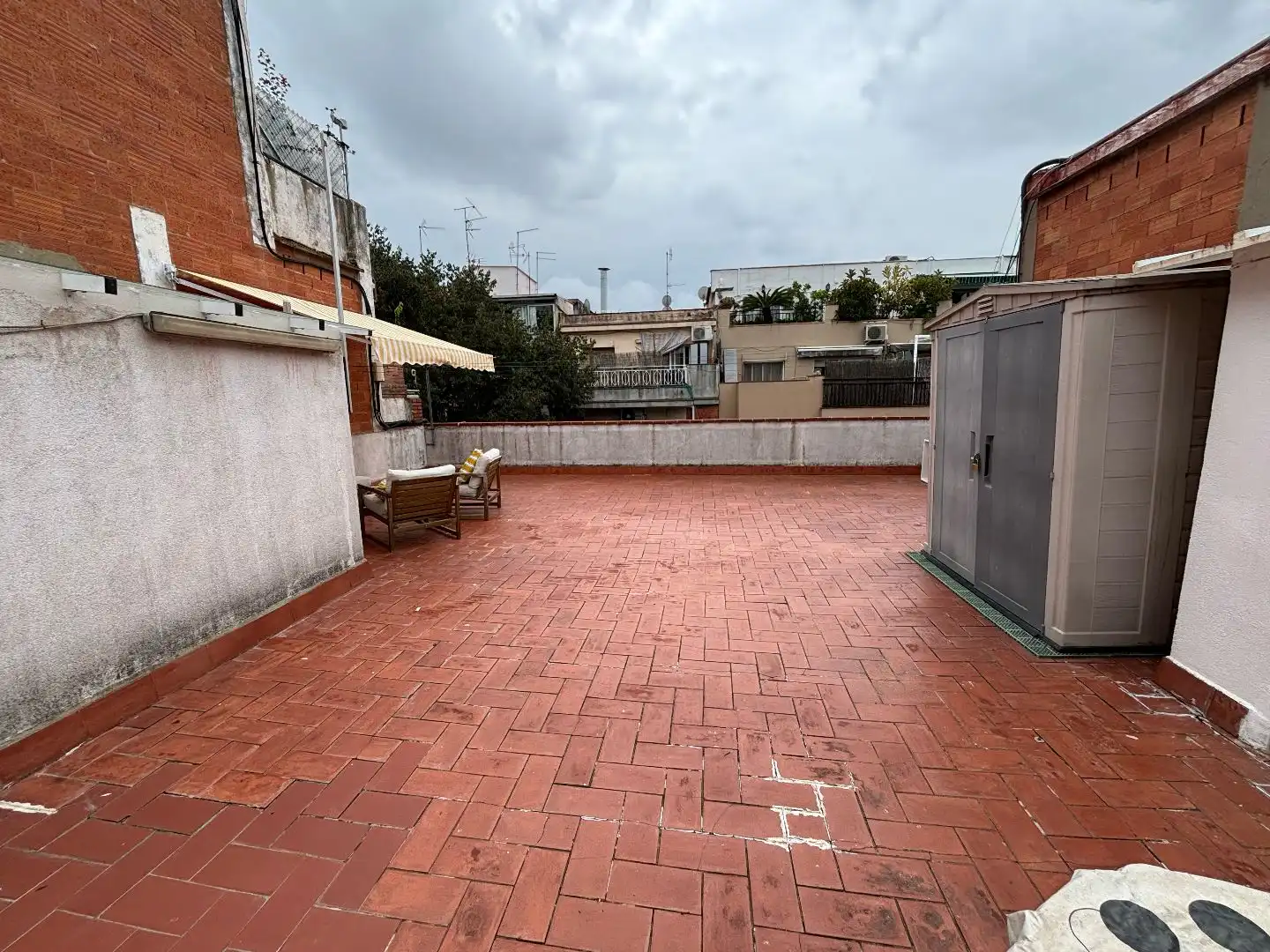 Terrassa de Pis en venda en  Barcelona Capital amb Aire condicionat, Terrassa i Balcó