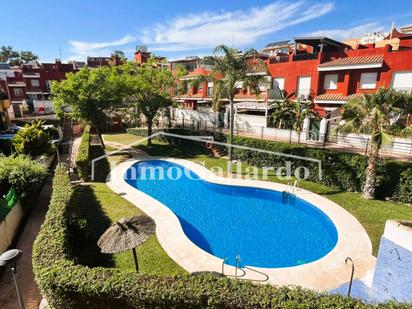 Exterior view of Single-family semi-detached to rent in Vélez-Málaga  with Air Conditioner, Heating and Private garden