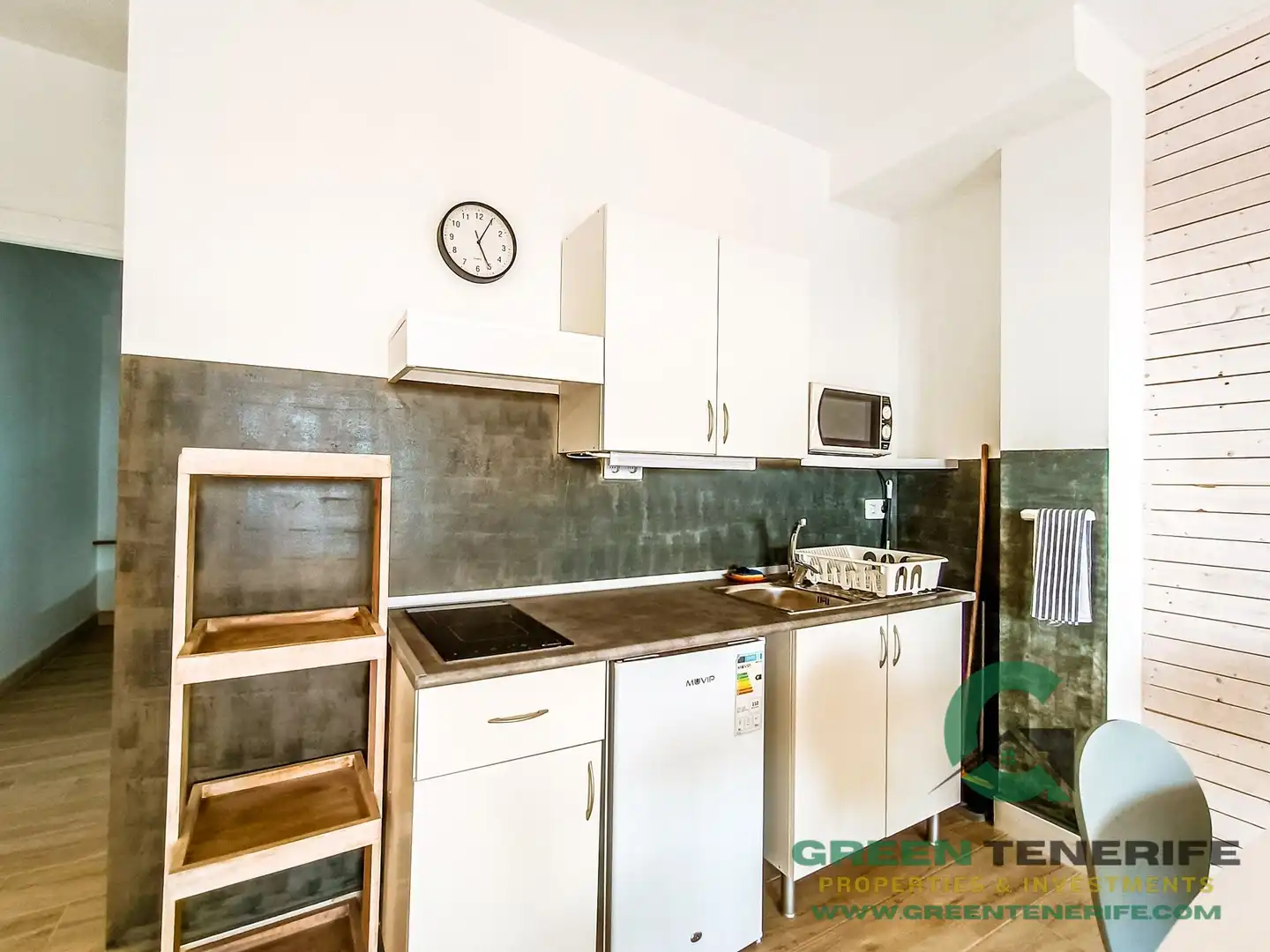 Kitchen of Flat for rent in Guía de Isora  with Terrace and Furnished