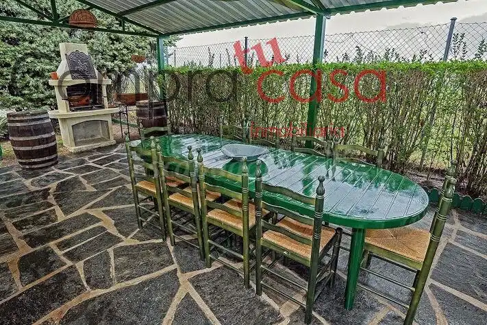 Terraza de Casa o chalet en venta en Valverde del Majano con Calefacción, Jardín privado y Terraza